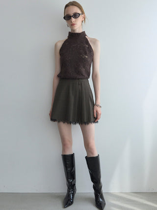 SEPARATE SCREW PLEATS SKIRT