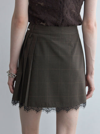 SEPARATE SCREW PLEATS SKIRT