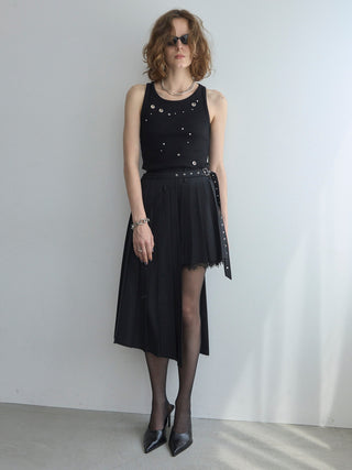 SEPARATE SCREW PLEATS SKIRT