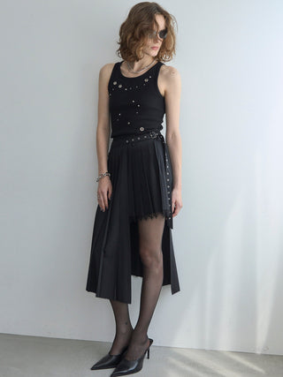SEPARATE SCREW PLEATS SKIRT