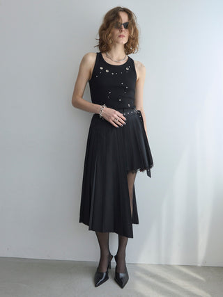 SEPARATE SCREW PLEATS SKIRT