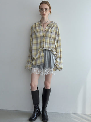 LACE DOCKING SHORT PANTS