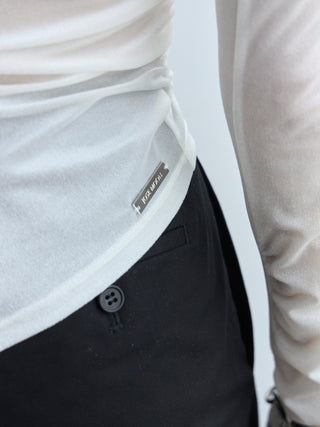 SHEER VELOUR 2WAY TOPS