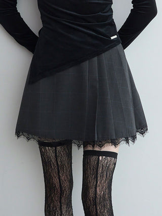 SEPARATE SCREW PLEATS SKIRT