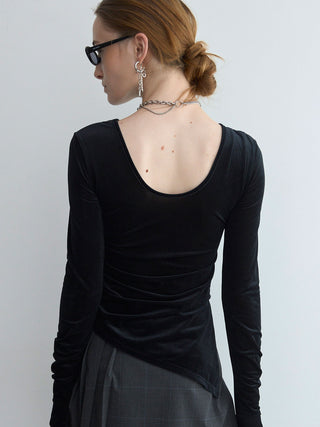 SHEER VELOUR 2WAY TOPS