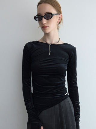 SHEER VELOUR 2WAY TOPS