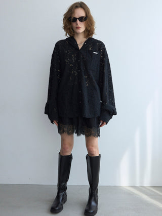 LACE DOCKING SHORT PANTS