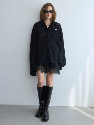 HOODIE LACE SHIRTS