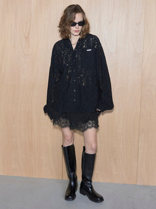 HOODIE LACE SHIRTS