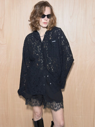 HOODIE LACE SHIRTS