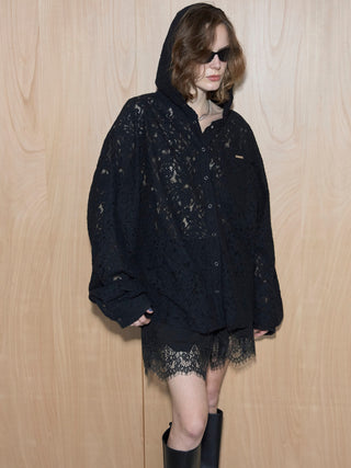 HOODIE LACE SHIRTS