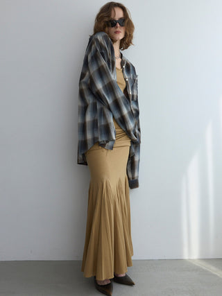 DRAPE CUTSEW DRESS