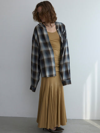 HOODIE CHECK SHIRT