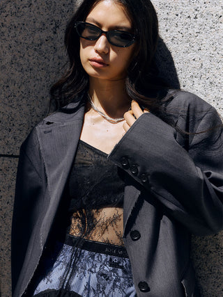 PEPLUM LACE TOPS