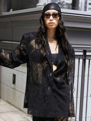 LEATHER LONG SCARF