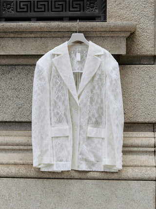 LACE SINGLE JACKET