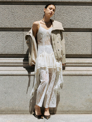 PEPLUM LACE TOPS