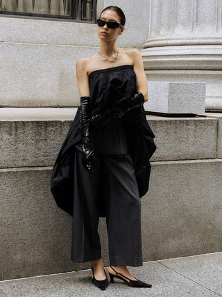 ASYMMETRY BALLOON SKIRT