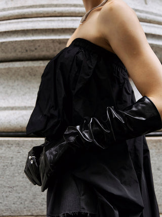 ASYMMETRY BALLOON SKIRT