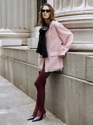 LEATHER LONG SCARF