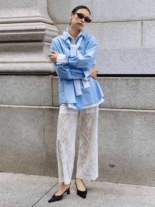 REPOS OVER BOWTIE SHIRT