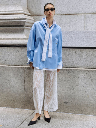 REPOS OVER BOWTIE SHIRT