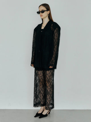LACE SINGLE JACKET