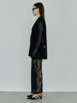 LACE SINGLE JACKET
