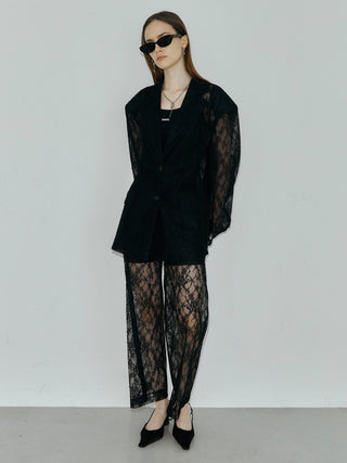 LACE SINGLE JACKET