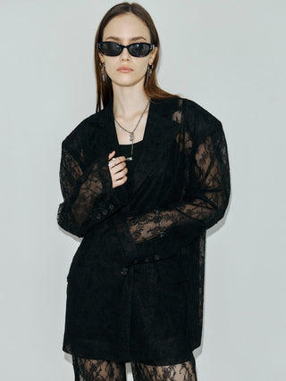 LACE SINGLE JACKET