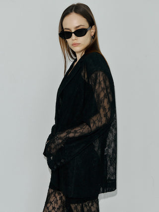 LACE SINGLE JACKET