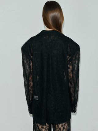 LACE SINGLE JACKET