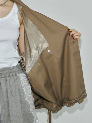 OVER DETACHABLE TRENCH COAT
