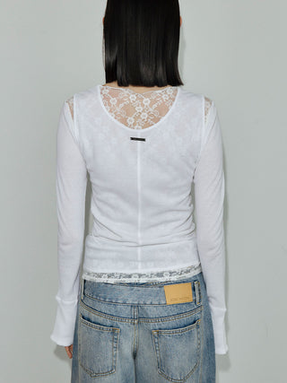 LAYERED LACE CHOKER TOPS