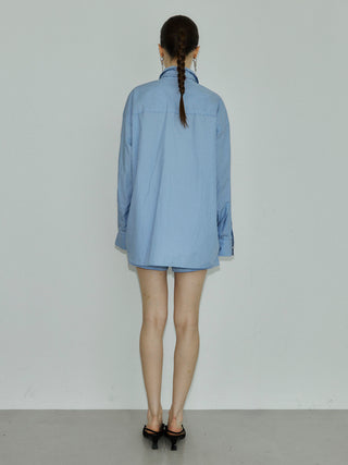 LOUNGE SHORT PANTS with BIJOU
