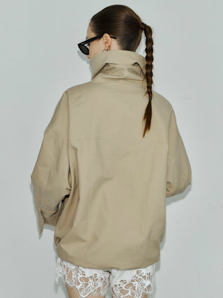 COTTON 2WAY BLOUSON