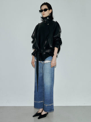 RIDERS DETAIL TRENCH COAT