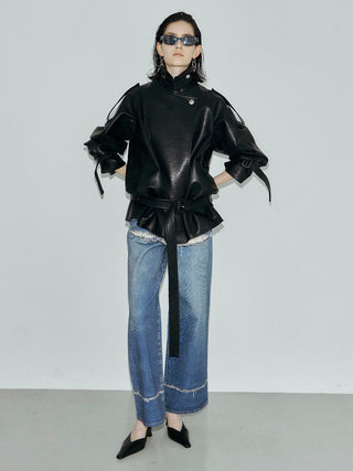 RIDERS DETAIL TRENCH COAT