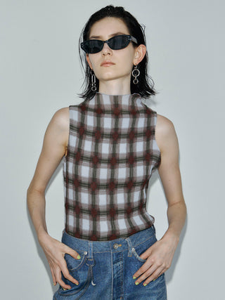 SHEER PLEATED BLOUSE
