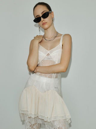 PEPLUM LACE TOPS