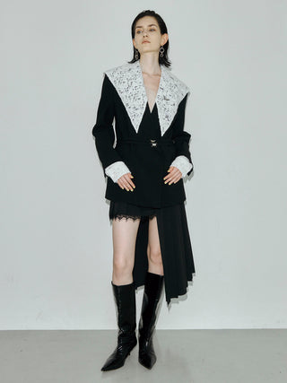 SEPARATE SCREW PLEATS SKIRT