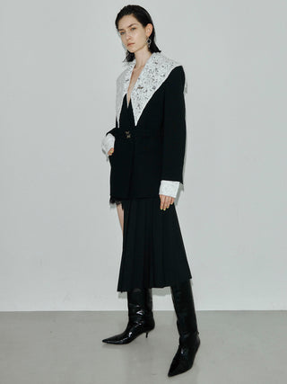SEPARATE SCREW PLEATS SKIRT