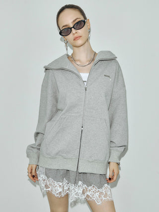 ＜Plate Pearl＞OVER HOODIE