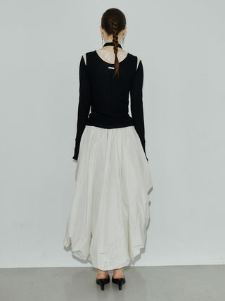 LAYERED LACE CHOKER TOPS