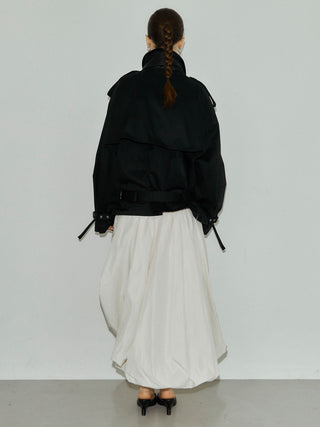 OVER DETACHABLE TRENCH COAT