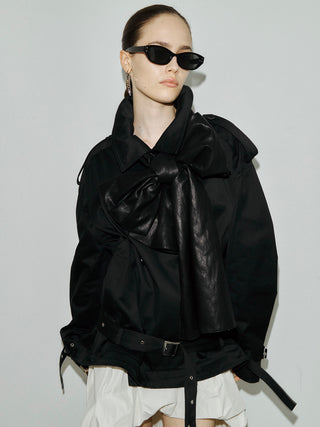 OVER DETACHABLE TRENCH COAT