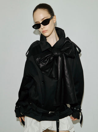 OVER DETACHABLE TRENCH COAT