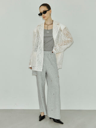 LACE SINGLE JACKET
