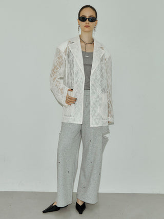 LACE SINGLE JACKET