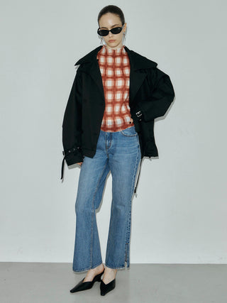 OVER DETACHABLE TRENCH COAT